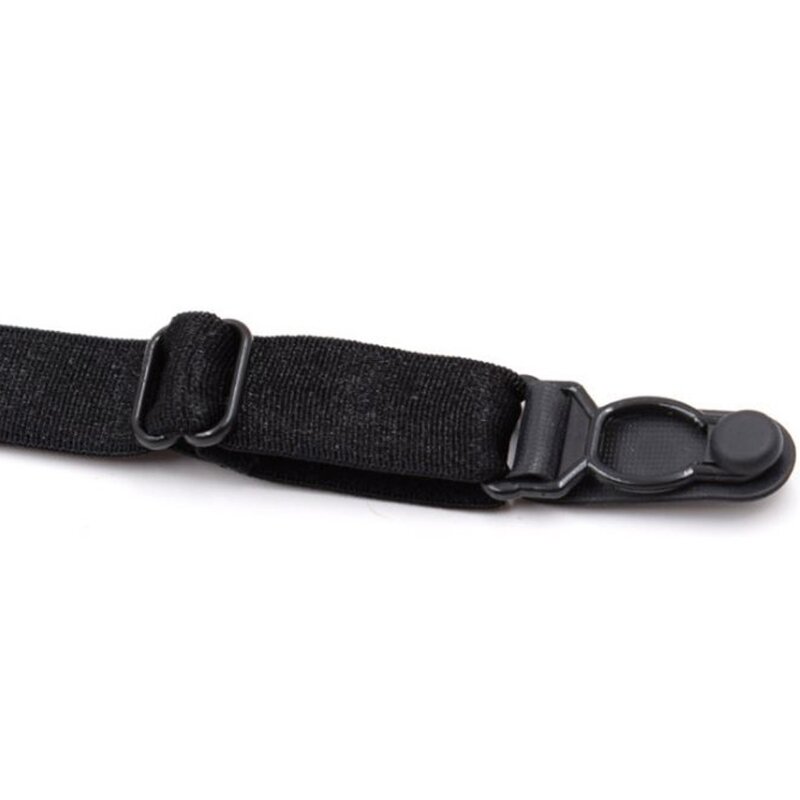 2Pcs/Set Mens Shirt Stays Elastic Leg Suspenders Plastic Non-slip Locking Clamps