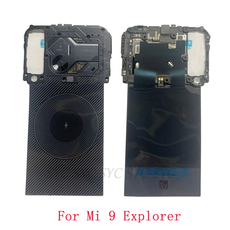 Xiaomi mi 9エクスプローラーredmi k30s用のフレックスケーブル,NFCモジュール,ワイヤレス充電器修理部品
