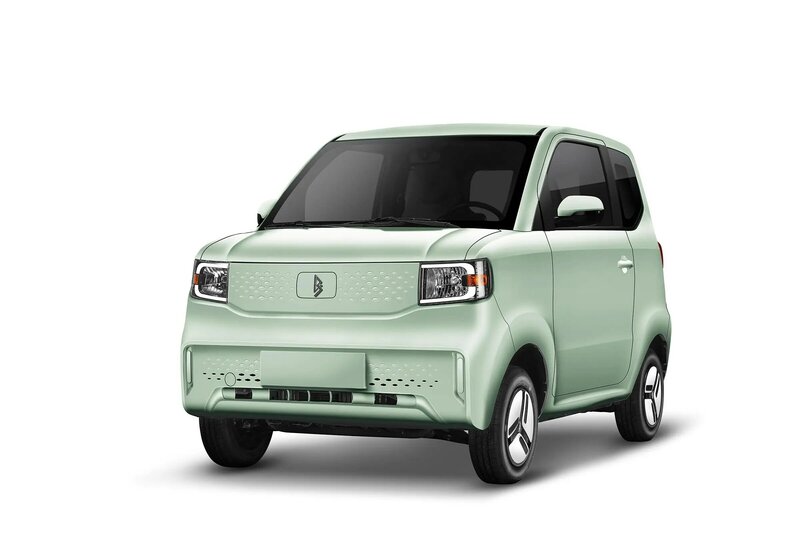 Lingbao Uni 완전 밀폐형 전기 자동차, 저렴한 미니 전기 성인용 자동차, 201km 장거리 20kw, 핫 세일