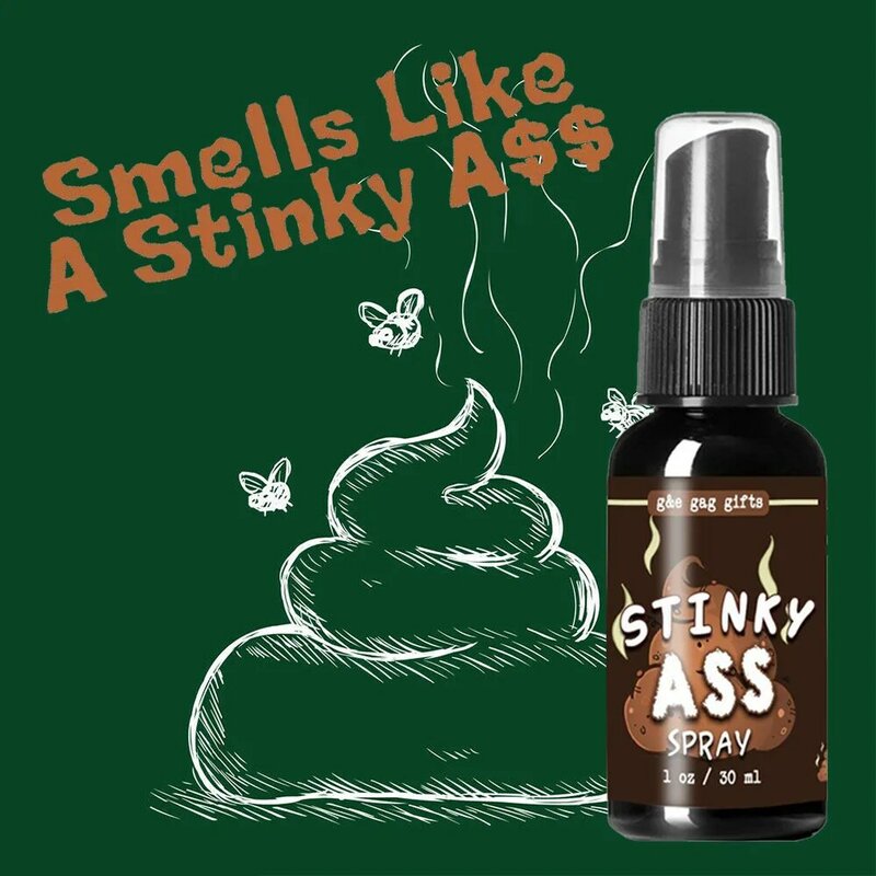 30ml Novelties Liquid Fart Gag Prank Joke Spray Can Stink Bomb Smelly Stinky Gas Liquid Fart Gag Prank Joke Spray Can Stink Bomb