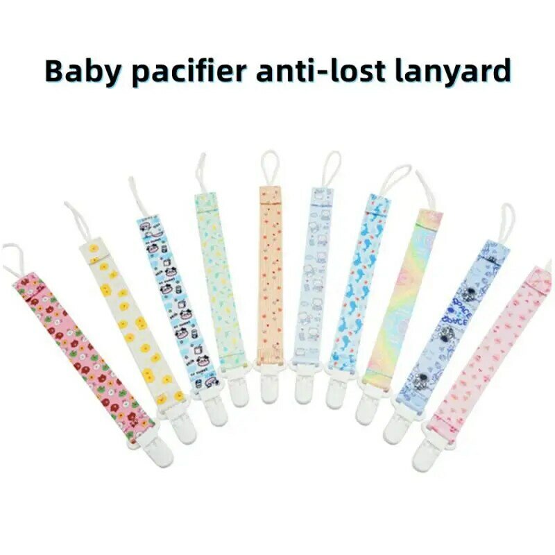 45 Styles Baby Pacifier Clip Chain Adjustable Dummy Clip Nipple Holder Children Toy Anti-drop Pacifier Chain Soother Holder