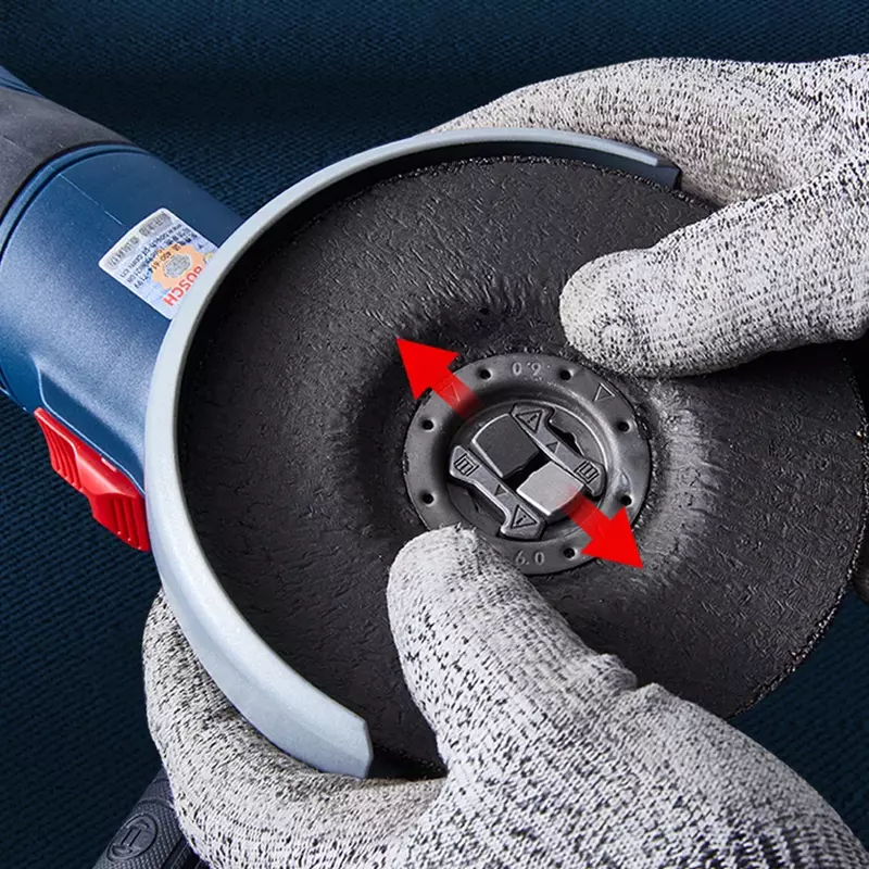 Bosch Cordless Angle Grinder GWX180-LI 125MM Brushless X-lock Quick Change Saw Blade Cordless Electric Grinder Power Tools