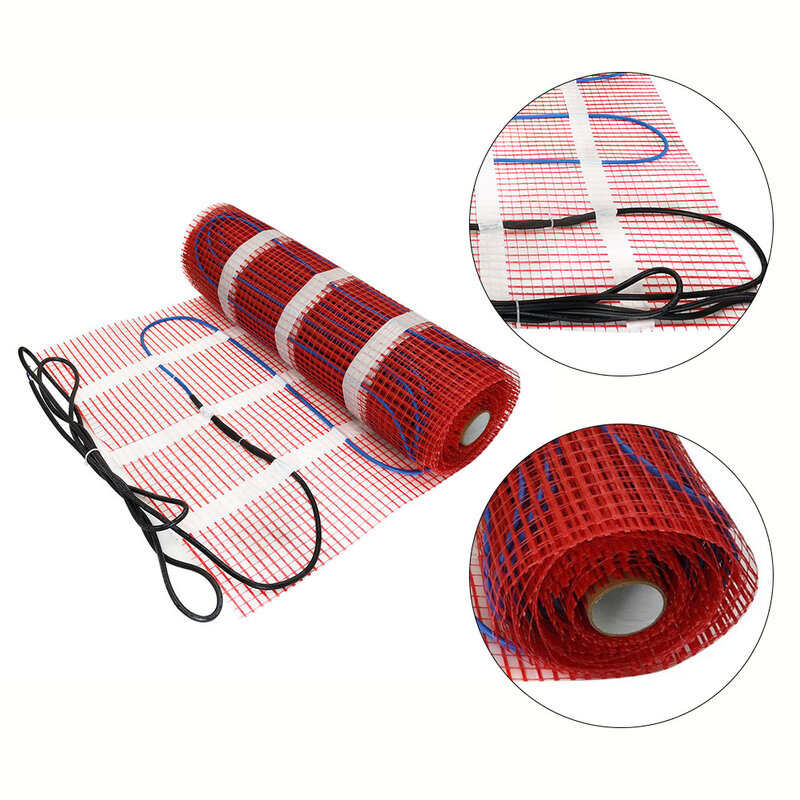 Advanced Technology Electric Floor Heating Pad  Fully Grounded  Shielded Design for Reduced Electromagnetic Fields