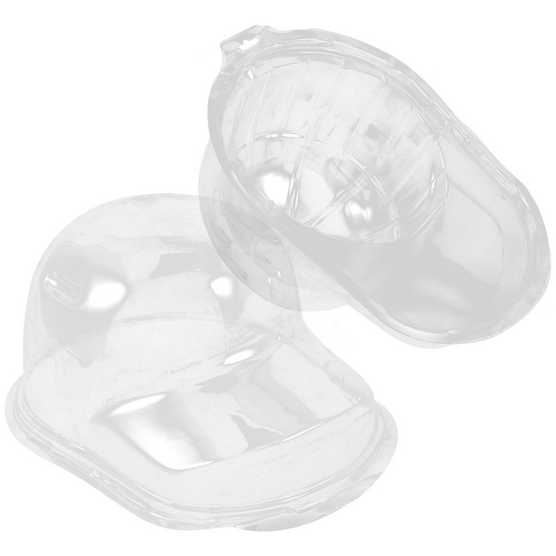 2 набора, прозрачный пластиковый держатель для кепки