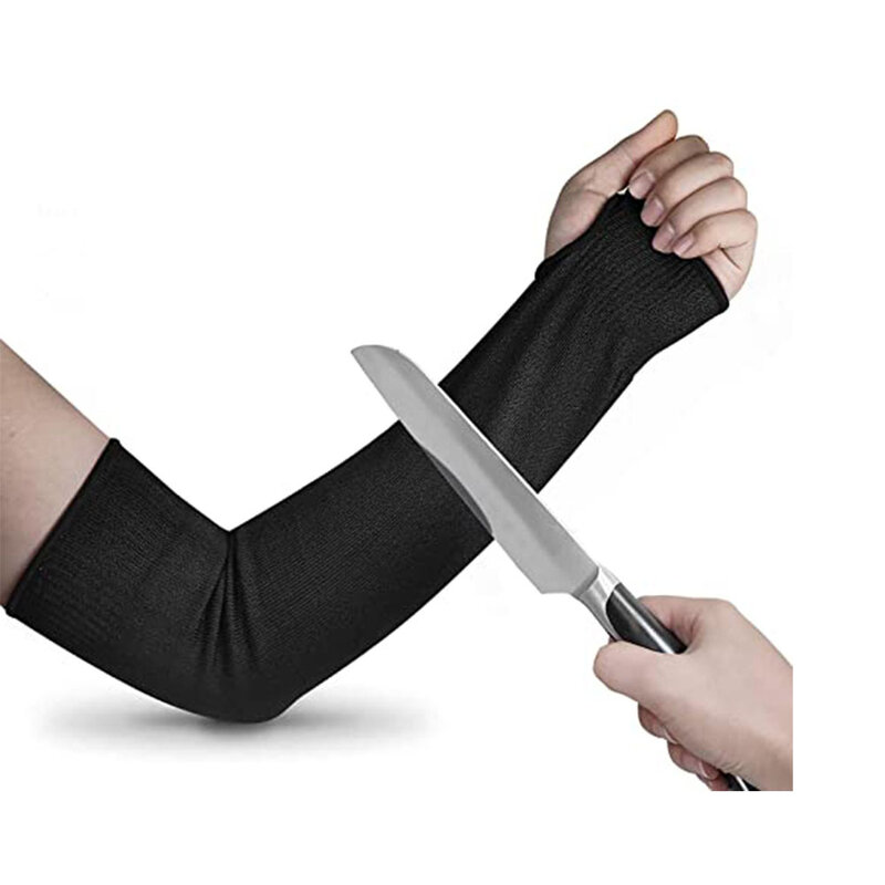 Class 5 Cut Scratch Proof Work Arm Sleeve Safety Glove Anti-Puncture Garden Construction Automobile Glass Work Arm Protection