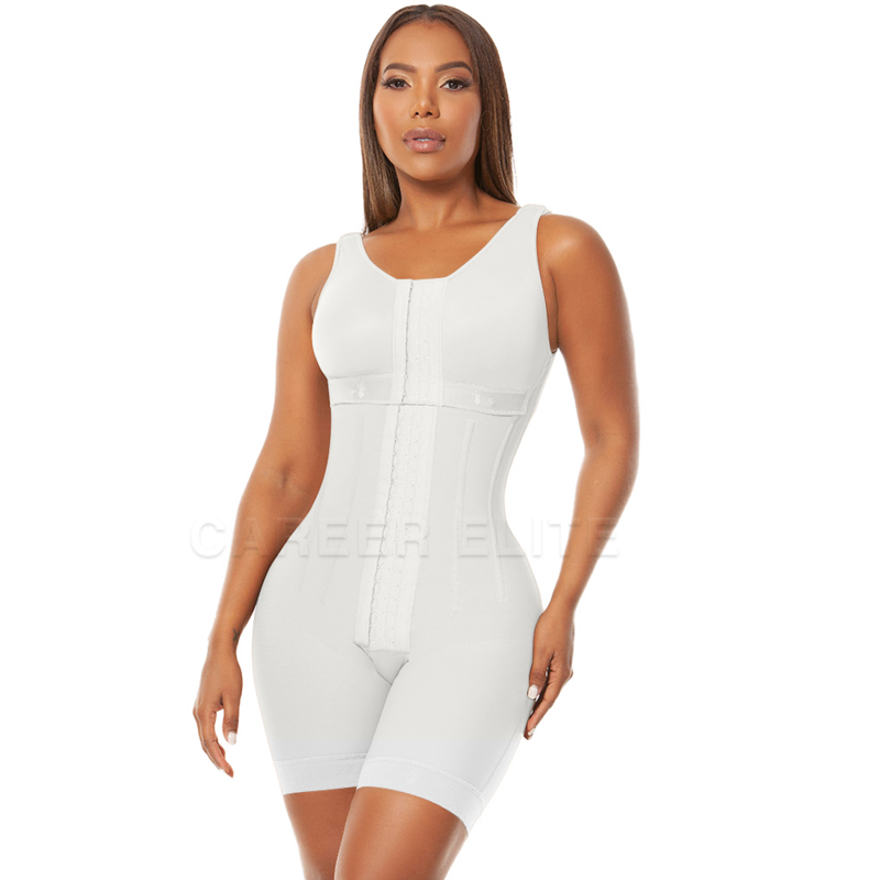 Bielle colombiane modellatori solleva corsetto a vita stretta con ossa d'acciaio Shapewear donna Full Body Compression Stage 2 o perdere peso