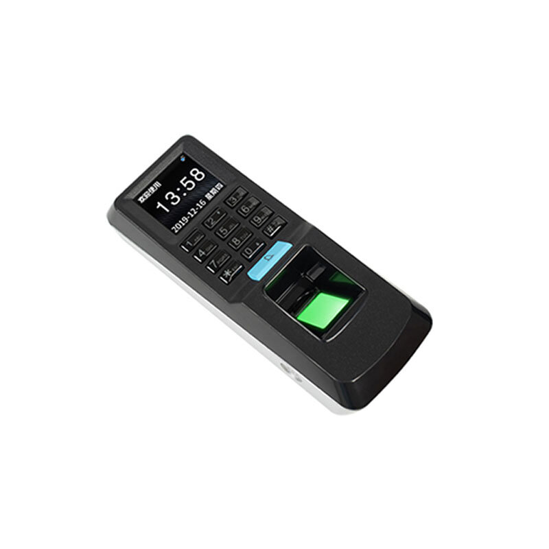 Control de acceso con huella dactilar, máquina de asistencia de tiempo, pantalla TFT a Color de 2,4 pulgadas, biométrico, 125KHz, RFID, teclado, sensor de Palmprint