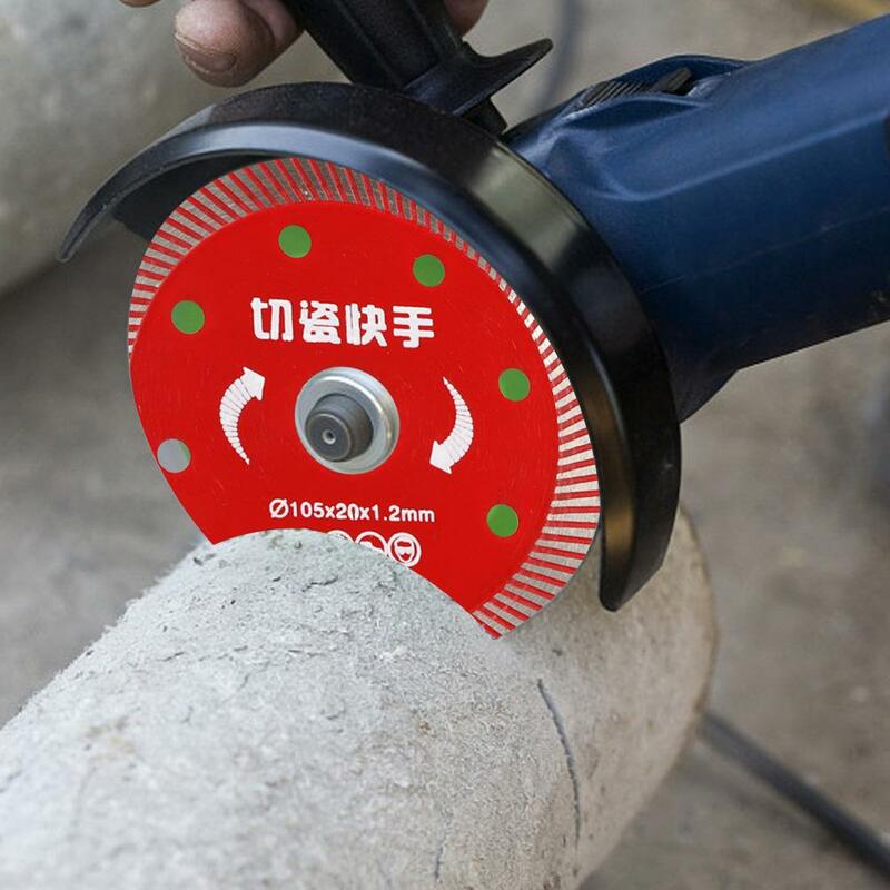 105mm Ceramic Tile Cutting Disc Ultra Thin Corrugated Multifunctional Dry Cutting Saw Diamond Cutting Disc