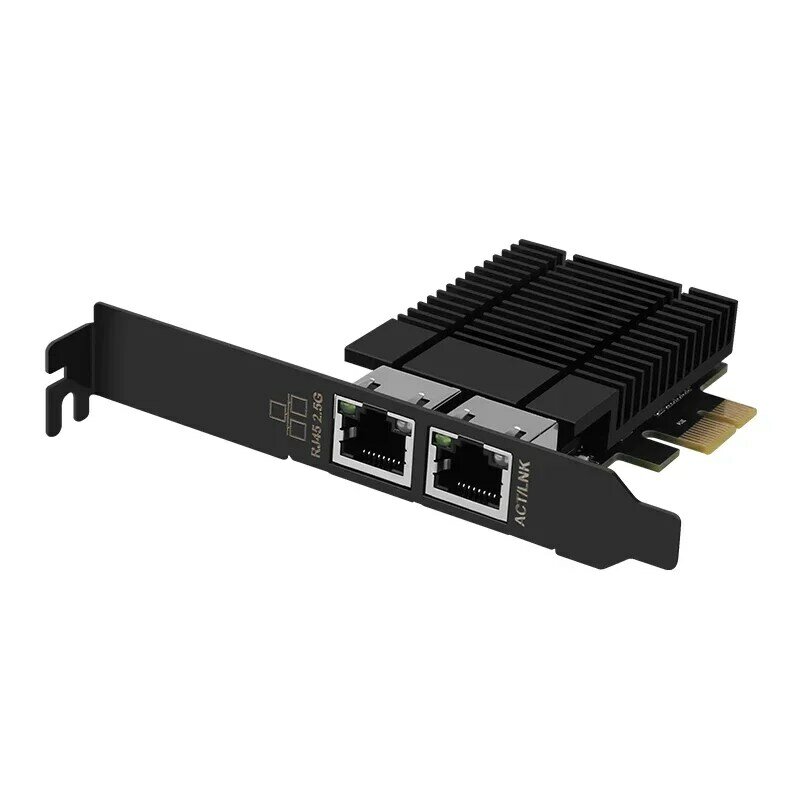 Tarjeta de red Intel 2,5G PCI-E, 1 x RJ45, 2 x RJ45 i226-V, 4 x RJ45 i225-V B3, LAN de 2500M para ordenador de escritorio, enrutador NAS Firewall 2U, oferta