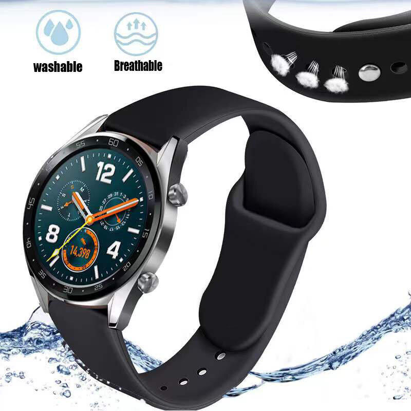 Bracelete de metal para Garmin Vivoactive 3, 4, 4S Band Watch, Venu 2, 2s, SQ, pulseira Forerunner 645, laço de silicone, envoltório de nylon, 18mm, 20mm, 22mm