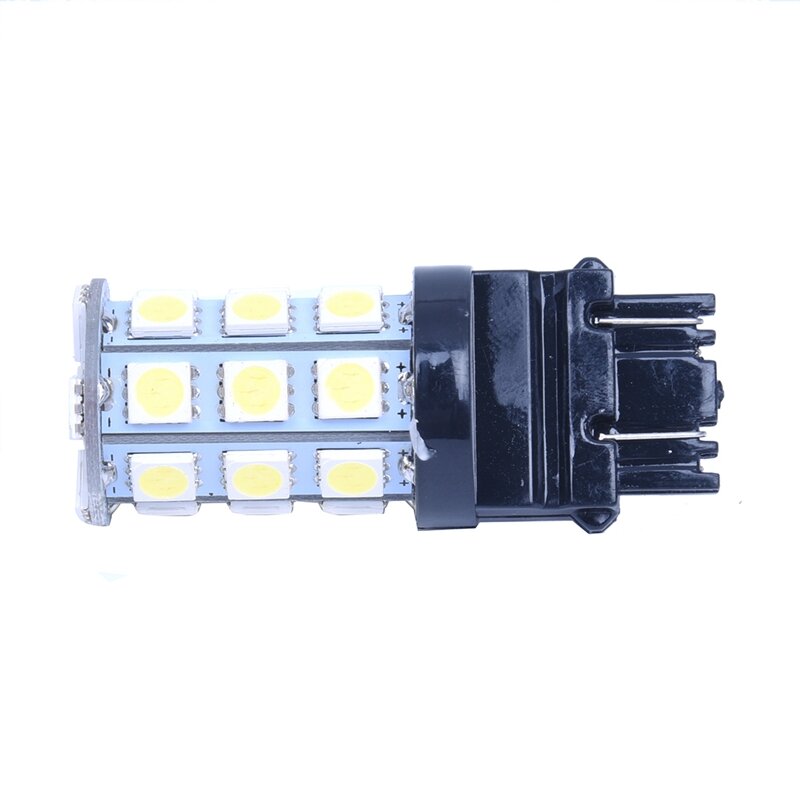 Lâmpada LED para carro, lâmpada de 12V, branca, 27, 5050, T25, W21, 5 W, 3157, 7443, 4 pcs