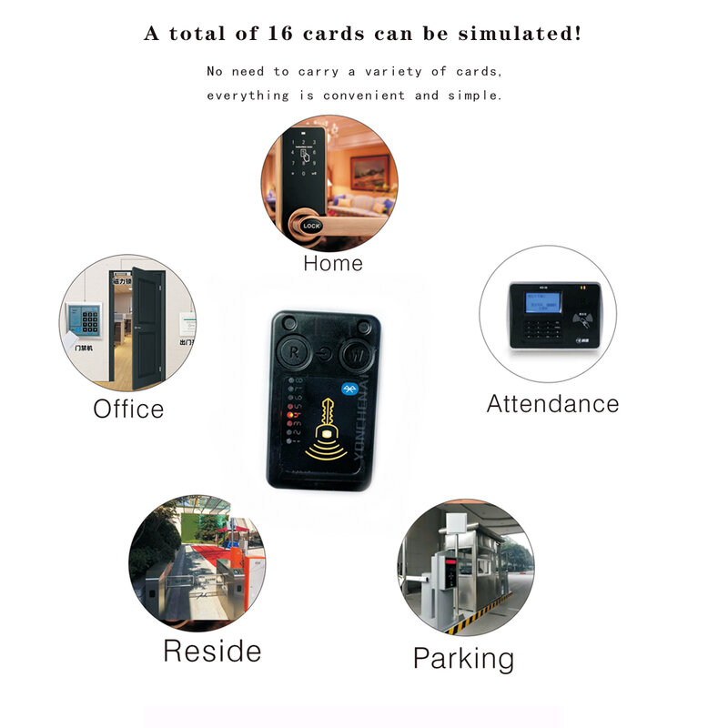 카멜레온 RFID 에뮬레이터, 8 슬롯 카멜레온 궁극의 NFC EM RFID 솔루션, 액세스 제어 시스템 열기