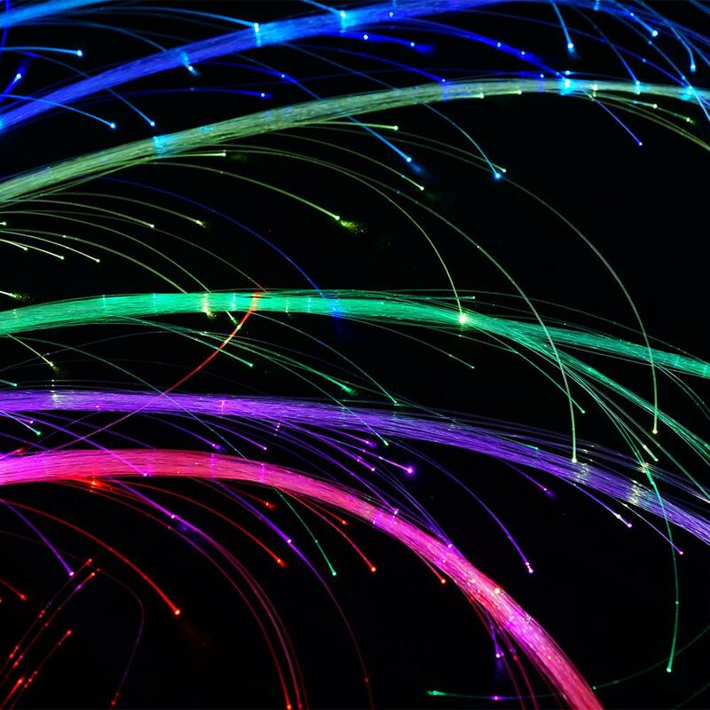 Látigo de fibra óptica LED giratorio de 360 °, cuerda de mano óptica súper brillante, Pixel Whip Flow Toy, baile de fiesta, espectáculo de iluminación