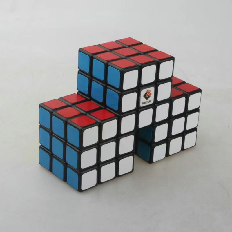 Paquete de cubo mágico negro Cubetwist, combo 3 en 3, juguetes educativos para niños, cubo magnético 3x3