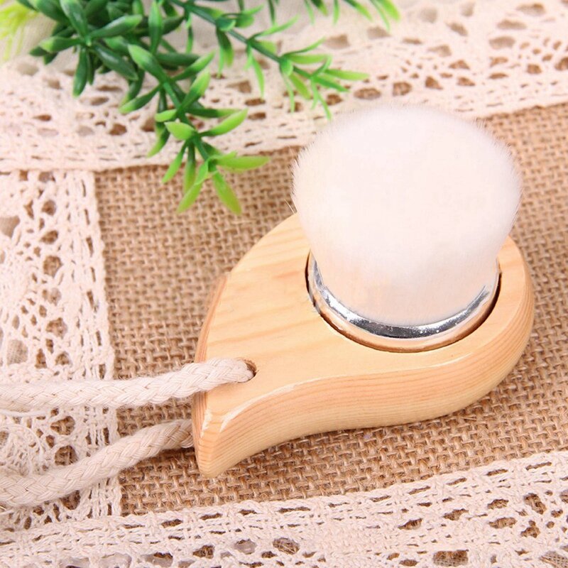 5X Soft Hair Face Wash Brushes Bamboo Charcoal Facial Brush Massage Pore Cleanser Face Beauty Skin Care Cleaning Tools