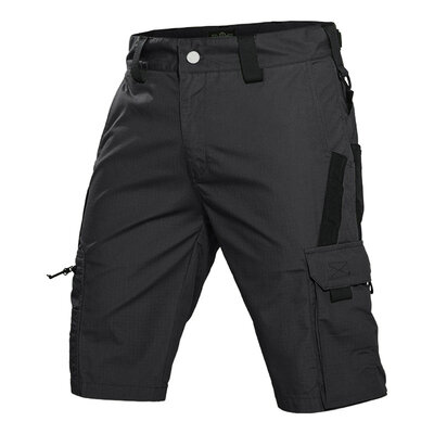 Pantalones cortos de carga para hombre, pantalones cortos tácticos de verano, Bermudas impermeables con múltiples bolsillos, camuflaje, Ripstop, senderismo