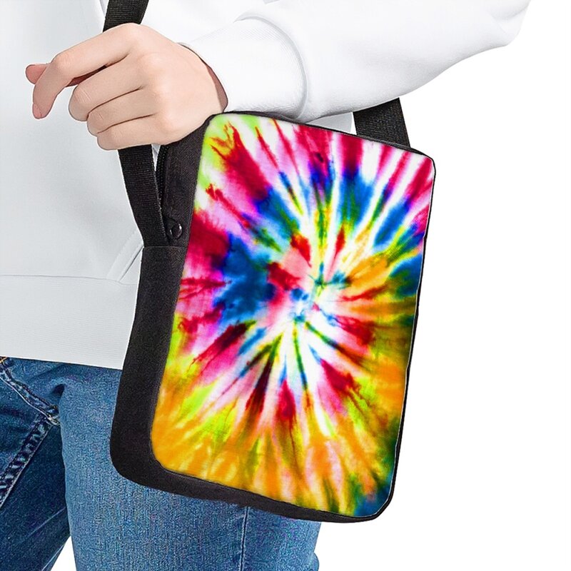 Сумка Jackherelook через плечо для девочек, модная цветная сумка-мессенджер с принтом на завязке для мальчиков, трендовые школьные сумки, детские сумки через плечо