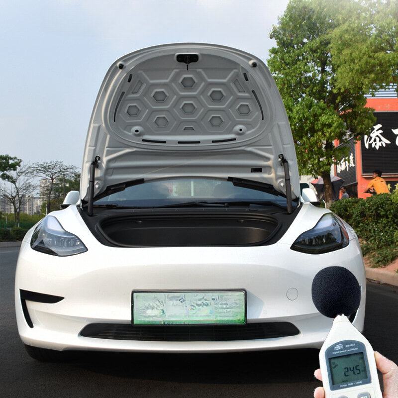 Piezas de conversión de capó delantero eléctrico de vehículo eléctrico, maletero delantero de succión eléctrica para Tesla Model 3/Y