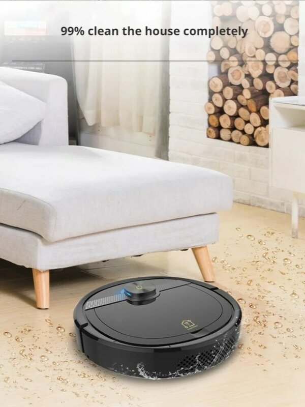 Intelligent 3in1 Cleaning Household Appliances Rechargeable Sweeping Robot