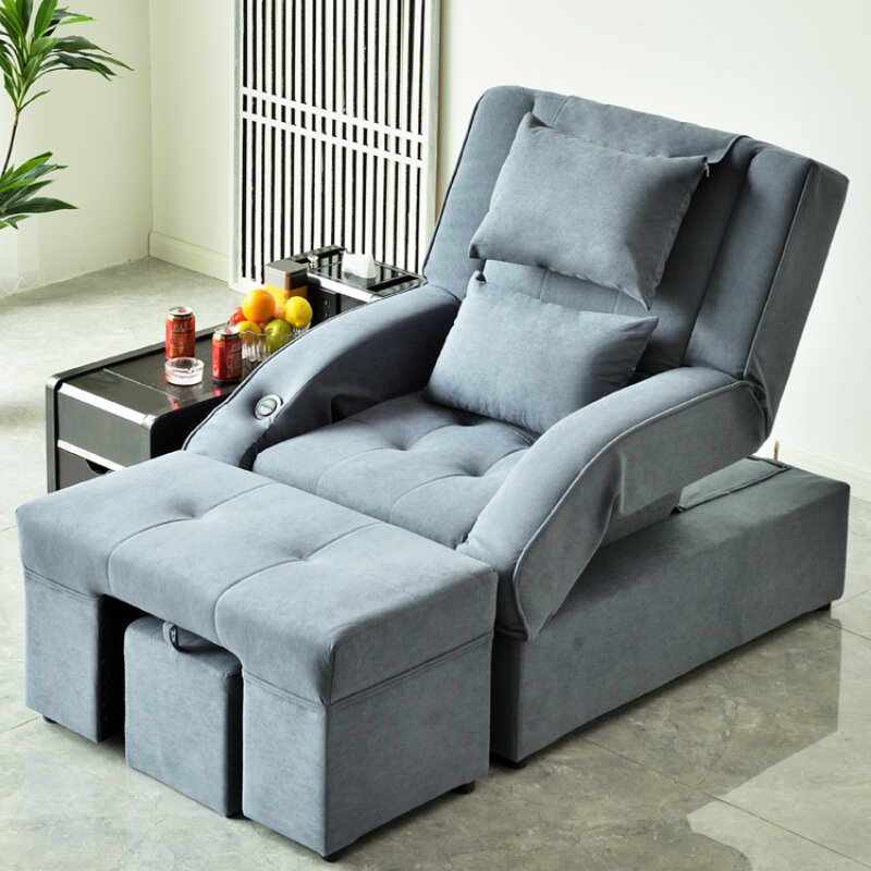 Luxury Spa Pedicure Chair Set Manicure Lounger Pedicure Stool Cosmetic Couch Pedikure Spa Stuhl Salon Equipment Furniture CM50XZ