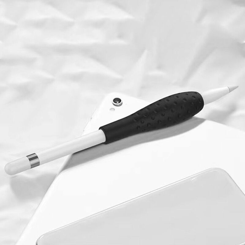 Sarung penutup pelindung pegangan silikon ergonomis, untuk Apple Pensil iPad pena sentuh iPencil Aksesori gadget