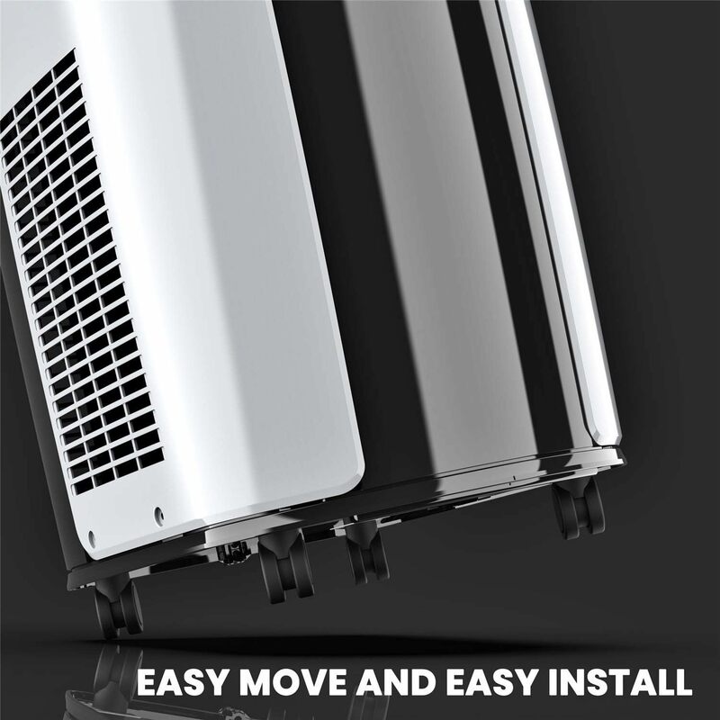 Portable Air Conditioner Quiet, Remote Control, Built-in Dehumidifier, Fan, Easy Window-Cool Rooms Up to 300 Square Feet