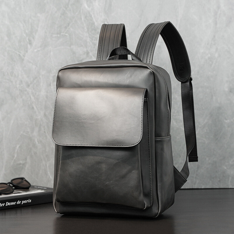 Retro Leisure Computer Backpack Fashion Multi Platform Travel Bag Men's Backpack