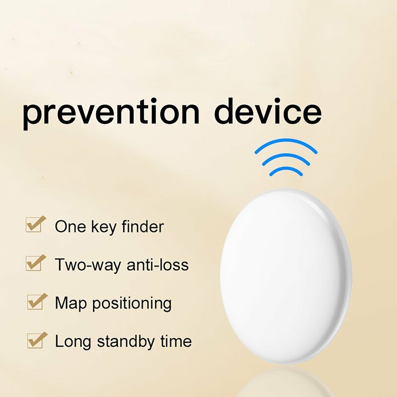 Умный GPS-Трекер AirTag для iPhone/Android, мини-детектор потери, тревожный GPS-локатор для домашних животных, детей, собак, ключей, чемоданов, кошельков