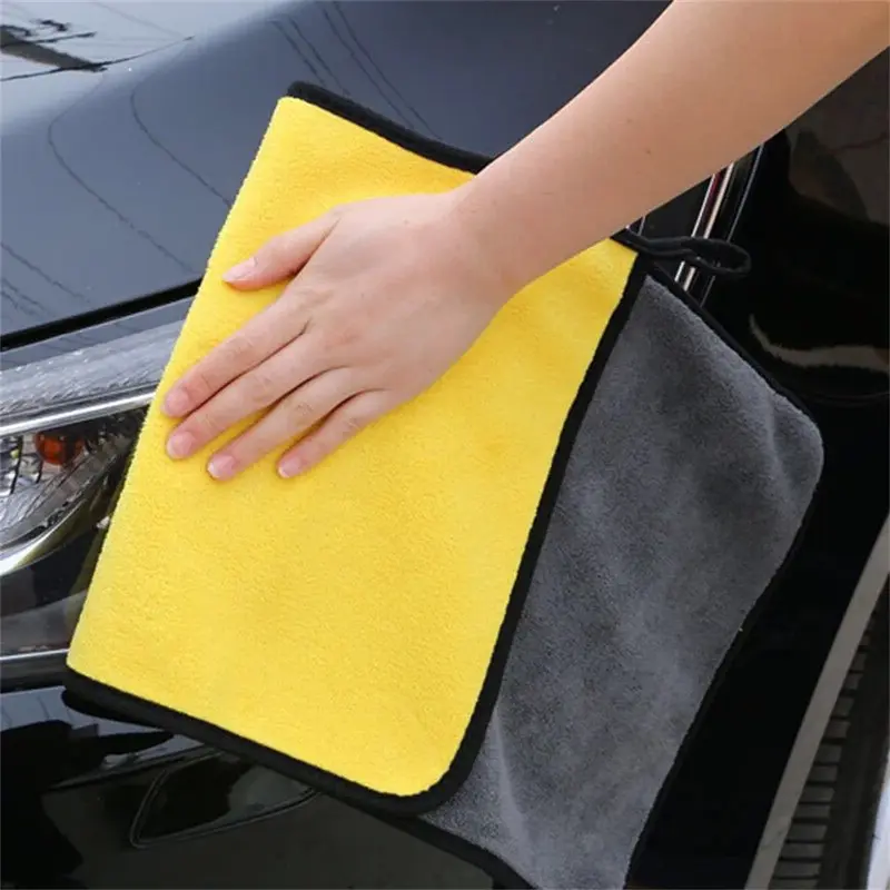 Microfiber Handdoek Super Absorberende Carwash Reiniging Droogdoek Meerdere Grootte Kleuren Auto Motorfiets Huishoudelijke Zorg Detaillering
