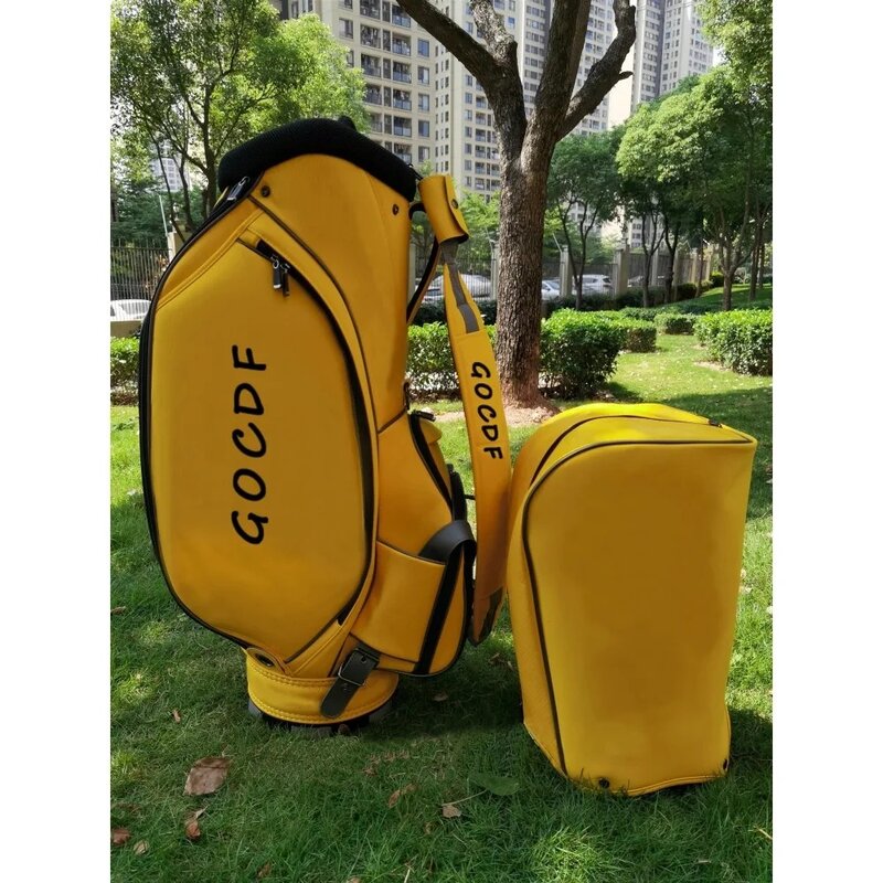 Новая сумка для гольфа Cameron Caddy Bag ПУ водостойкая сумка для гольфа для мужчин и женщин профессиональная сумка для мяча 골백 백