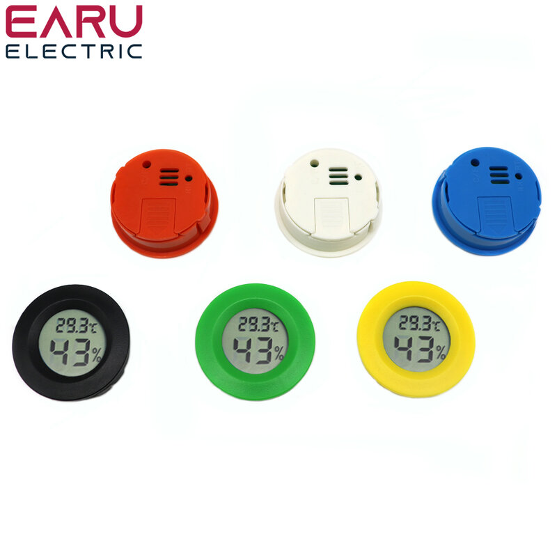 2in 1デジタル体温計,湿度計,ミニLCDデジタル温度計,屋内室用温度計