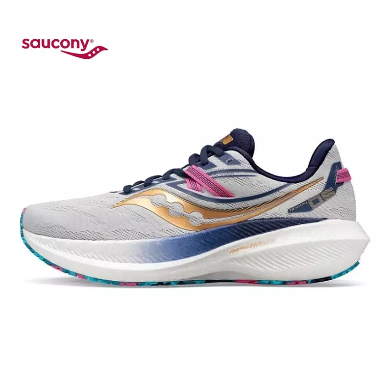Original Saucony Victory 20 Men's Breathable Casual Shoes Fly-knitting Sneakers Mesh Adult Shoes Breathable Male Running Shoes