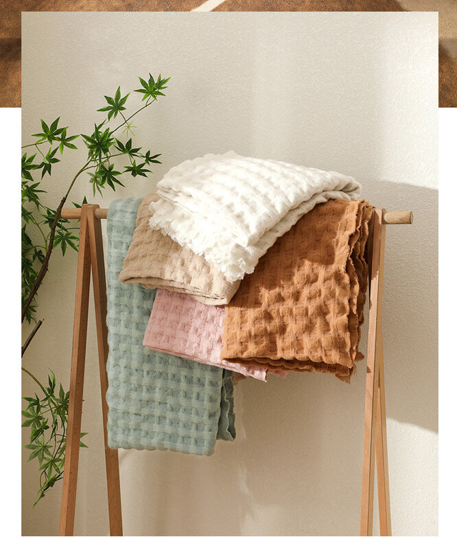 Inyahome-Manta de punto de felpa para sofá cama, cálido, esponjoso y acogedor, para decoración del hogar al aire libre, casa de campo