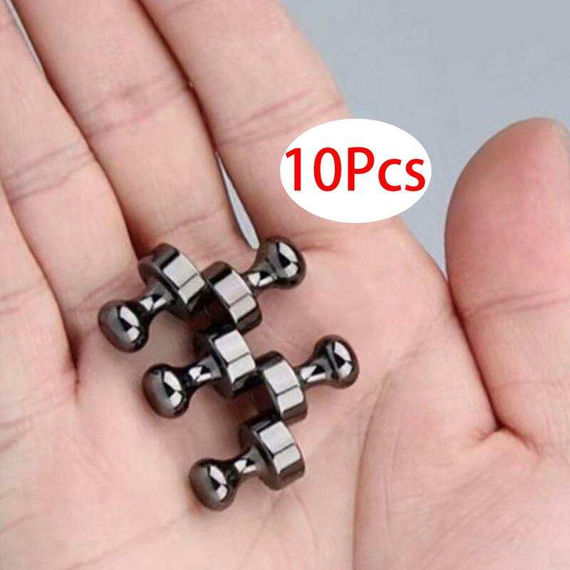 10Pcs Whiteboard Magnets Multipurpose Paper and Card Whiteboard Magnets for Metal Surface Office Whiteboard Refrigerator Kitchen