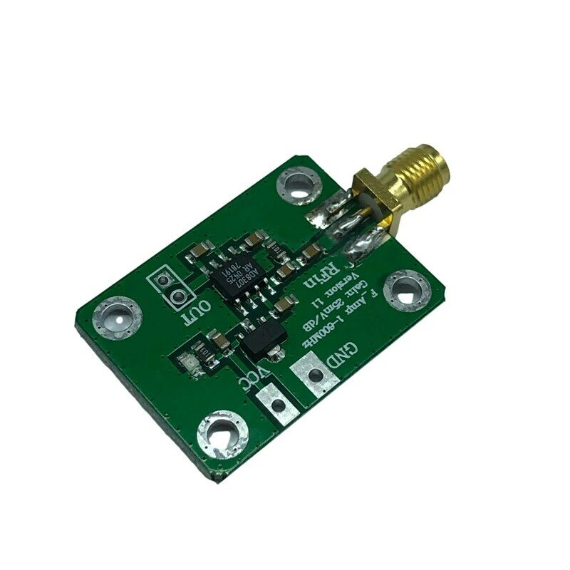 Detector de RF AD8307, medidor de potencia RF, Detector logarítmico, detección de potencia, pendiente de 1-600Mhz, 74DBM, + 18dBm