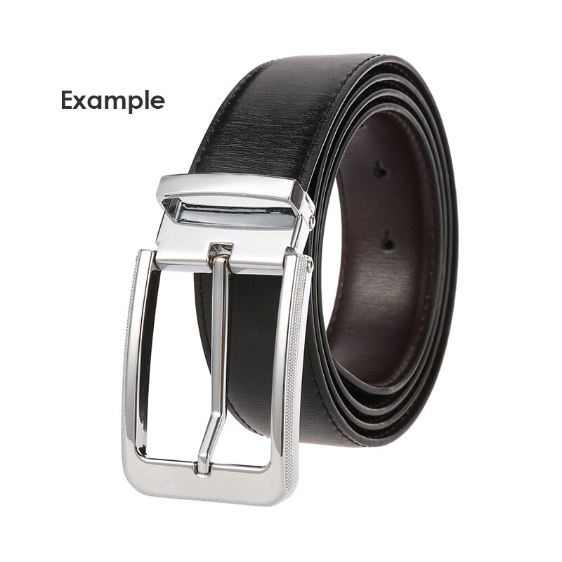 VATLTY New 34mm Men's Belt Buckle Hard Zinc Alloy Silver Buckle Stylish Trouser Belt Buckle for Male Men Gift
