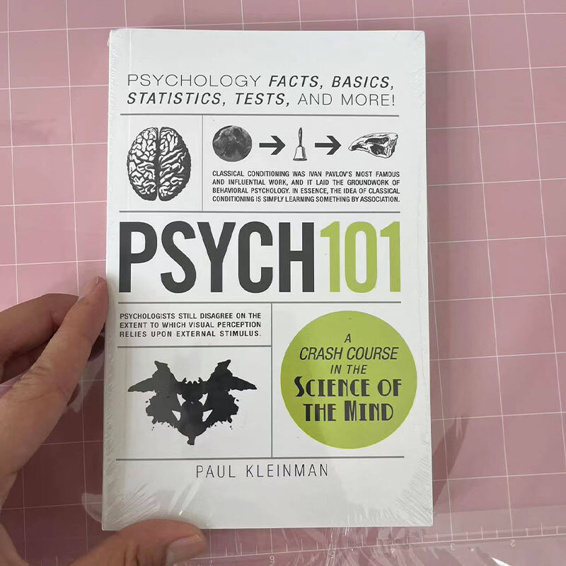 Psych 101 от Paul Kleinman авария Couse in the Science of the Mind популярная психология Справочная книга на английском языке Мягкая обложка