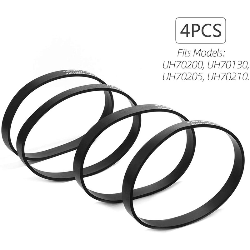 4Pack 562289001 Vacuum Transmission Belts Replacement for Hoover UH70200,UH70130,UH70205,UH70210,UH71214,UH70900,UH70905