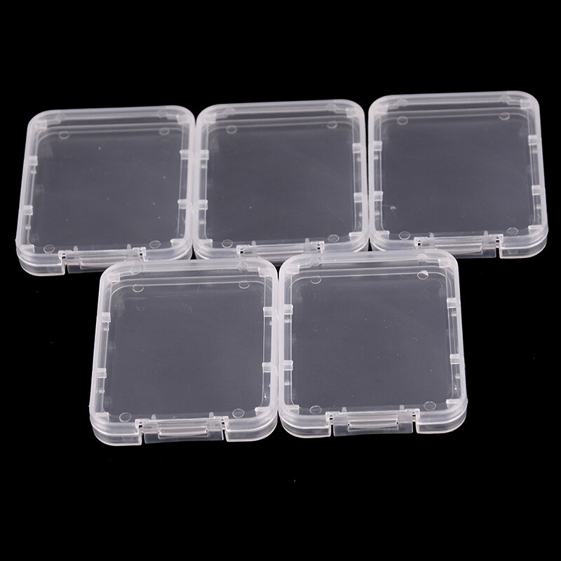 New 5pcs/lot Memory Card Case Box Protective Case for SD SDHC MMC XD CF Card