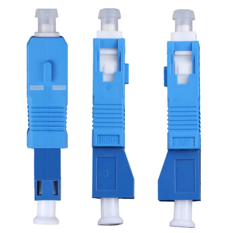 SC-LC Optical Male to Female Fiber Adapter for Optical Fiber Connection Transmission Equipment