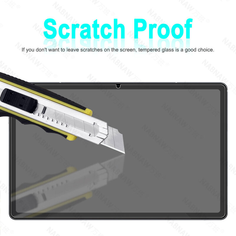 2 Pieces HD Scratch Proof Screen Protector Tempered Glass For DOOGEE U10 Pro 10.1 Tablet Oil-coating Film Free Bubble