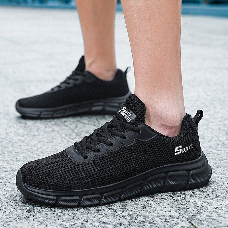 Scarpe sportive da uomo nuove scarpe da viaggio in mesh traspirante estive da uomo outdoor all match scarpe da corsa leggere
