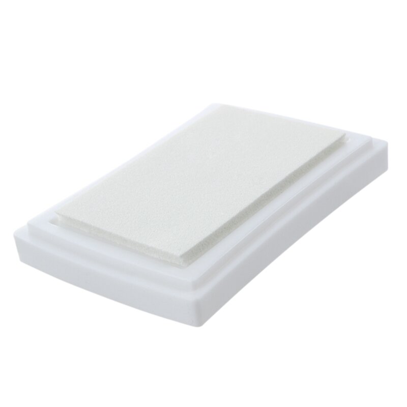 Tampon encreur blanc pour enseignants, jouet pour enfants, 7.2x5.2x2.1 cm, 2 pièces