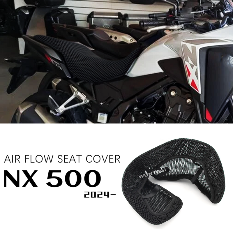 Аксессуары для HONDA NX 500 чехол на сиденье воздушного потока NX500 защитная подушка на сиденье мотоцикла 500NX NX500 2024 запчасти