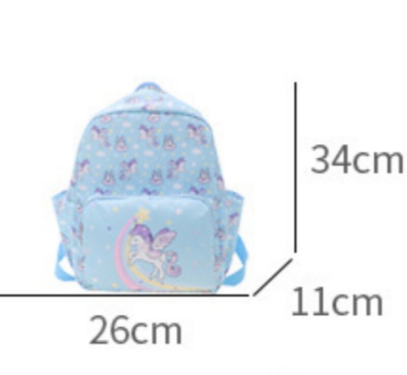Mochila con nombre personalizado para estudiantes, mochila con estampado de dibujos animados para niños, bonita mochila de guardería para bebé, tendencia