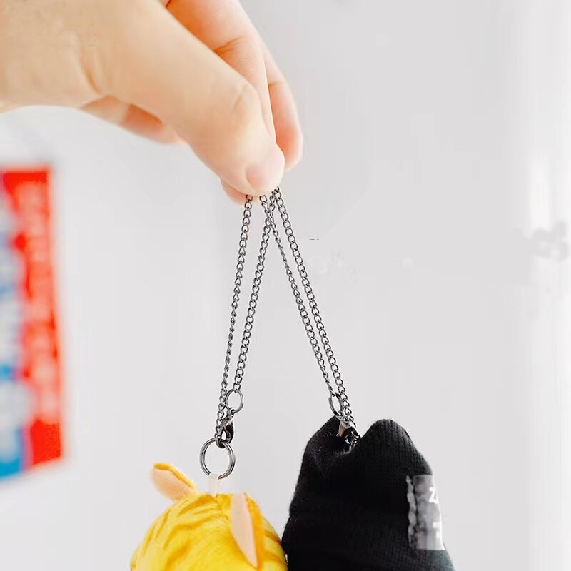 Kawaii ZAPCat Plüsch-schlüsselanhänger Spielzeug Schul Anhänger Puppen Frauen Tasche Schlüsselring Cut Cat Anhänger Für Keychain Geburtstag Geschenk Whosales