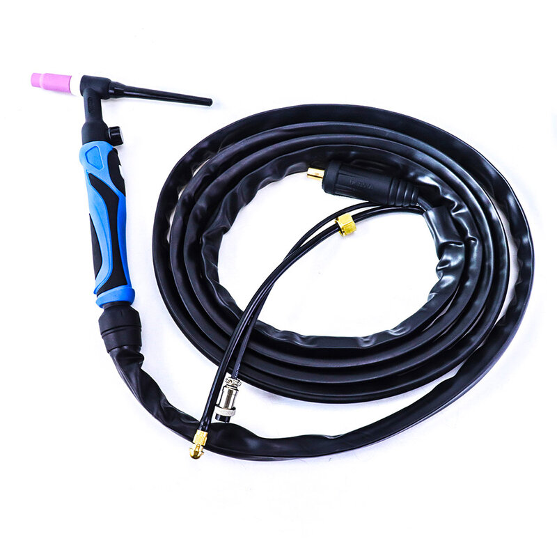 WP26V TIG Torch GTAW Gas Tungsten Arc Welding Torch A-200 Valve Argon 4M 13ft Air Cooled Obor 150-300A mesin Las