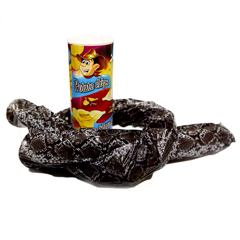 The Potato Chip Snake Will Jump Stage Magic Tricks Spring Pranks And Gag Toy April Fool Day Halloween Party Noveletie Joke Trick