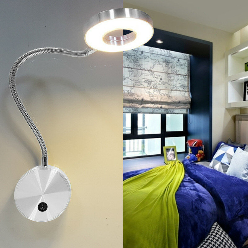 Éclairage LED Flexible à 360 ° avec Joli pour Selfie, Anneau Lumineux pour Chambre à Coucher, Nik, pour le Maquillage, Lecture de oral et, 5W