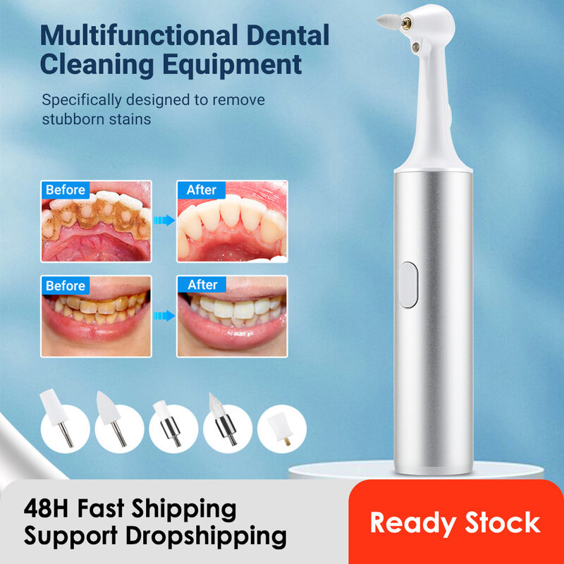 Pulidor Dental eléctrico, herramienta multifuncional para eliminar sarro, manchas de placa, Limpieza de dientes, eliminación de cálculo